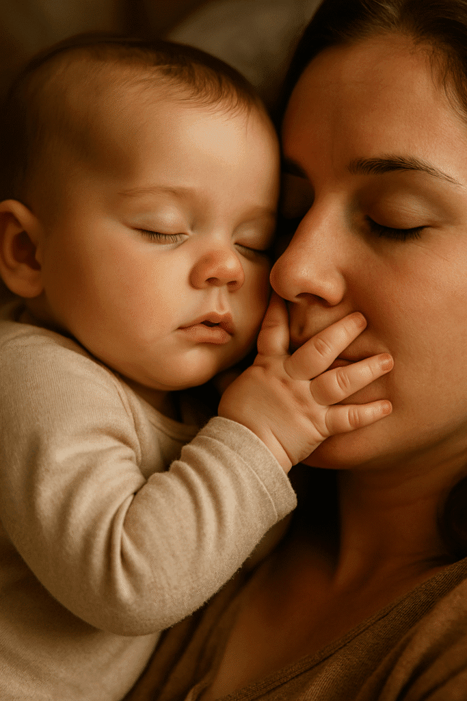 Why Babies Grab Your Face When Falling Asleep?| HEH 1 ChatGPT Image Jul 23 2025 08 15 43 PM