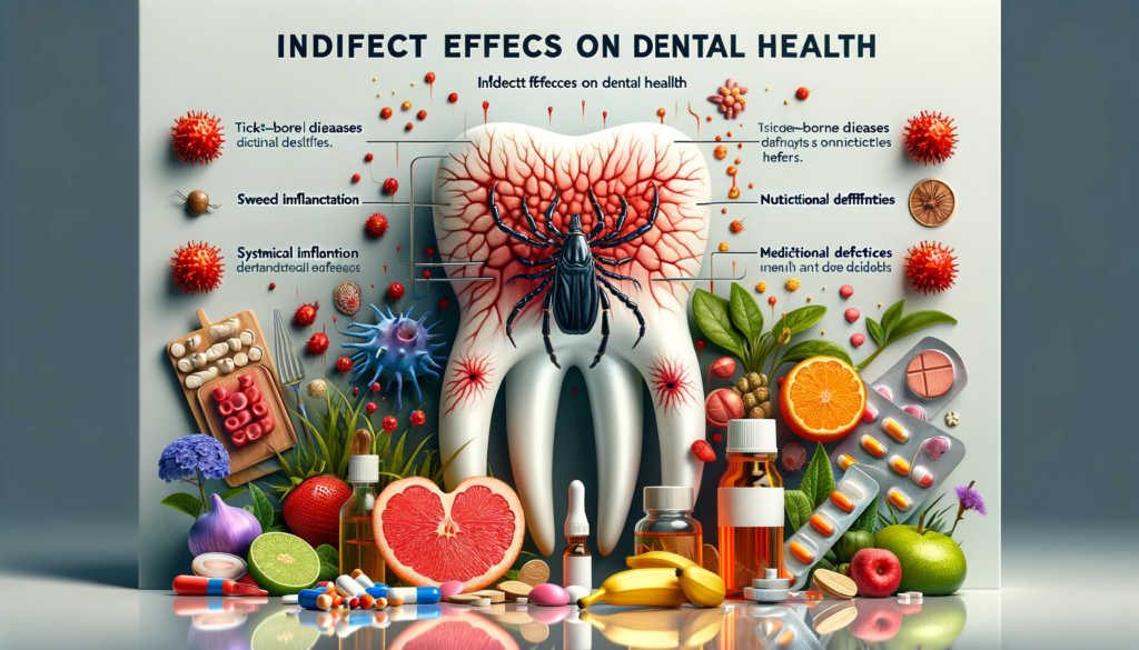 Image illustrating Indirect Effects of tick bites on Dental Health