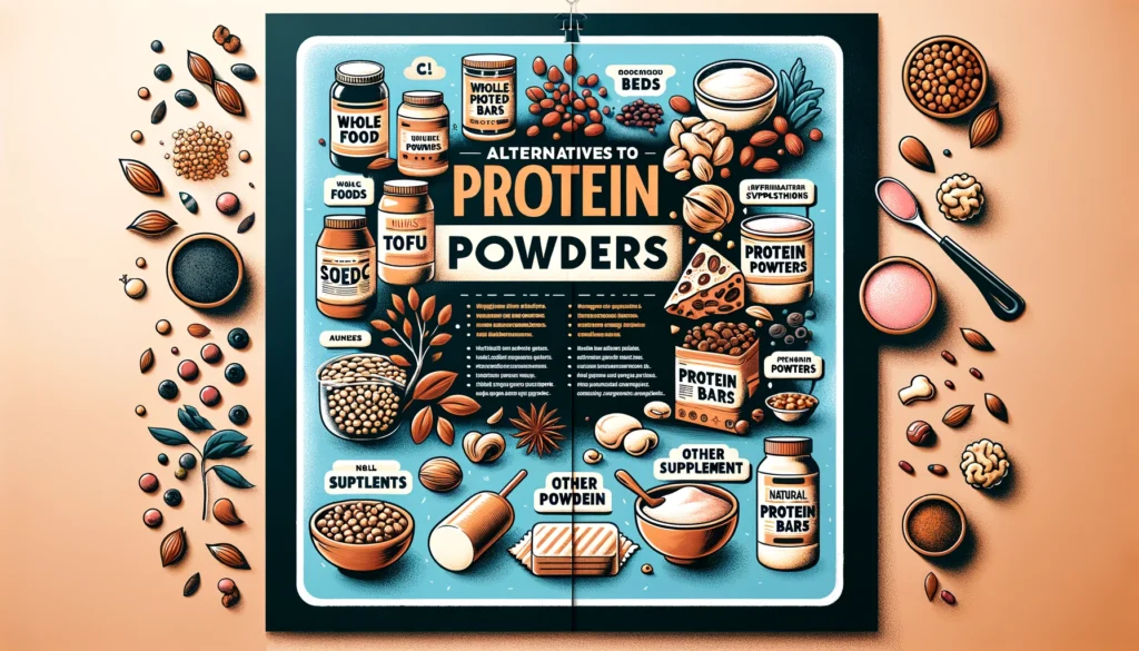 Illustration of Alternatives to Protein Powders