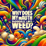 Featured image of an article on Why Does my Mouth Randomly Taste Like Weed?