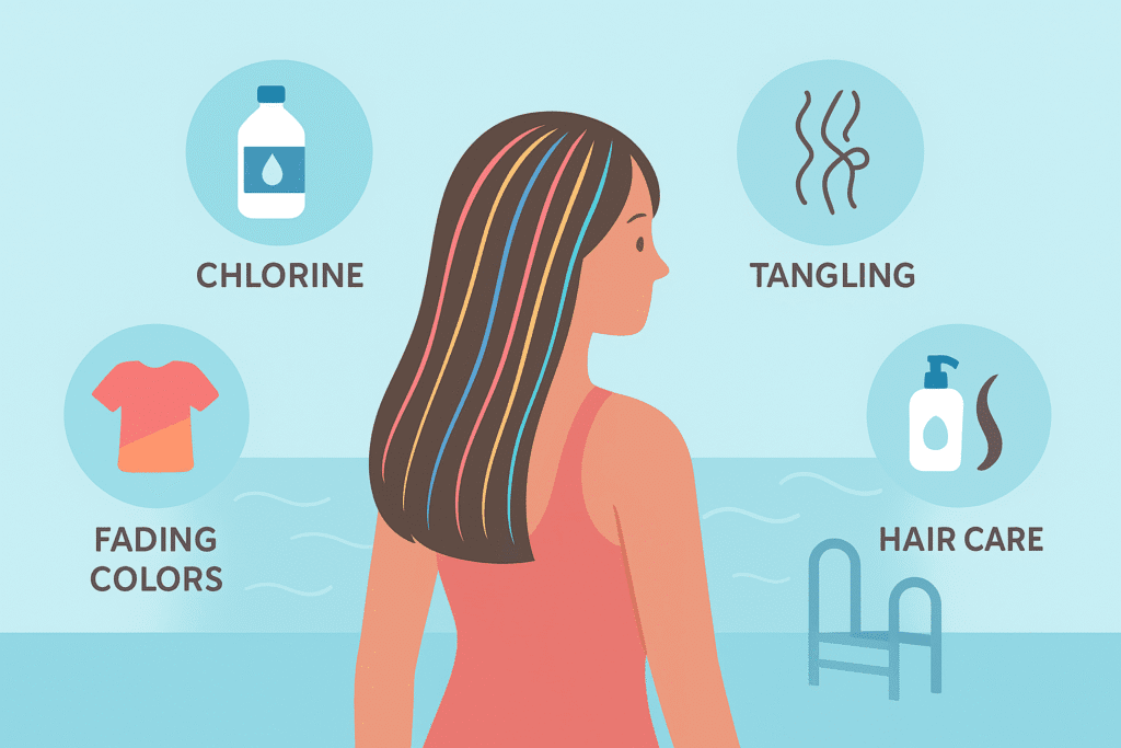 Can You Swim With Hair Tinsel? Everything You Should Know| HEH 1 Waterlogged Worries