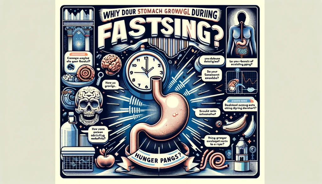 Illustration of Why Does Your Stomach Growl During Fasting