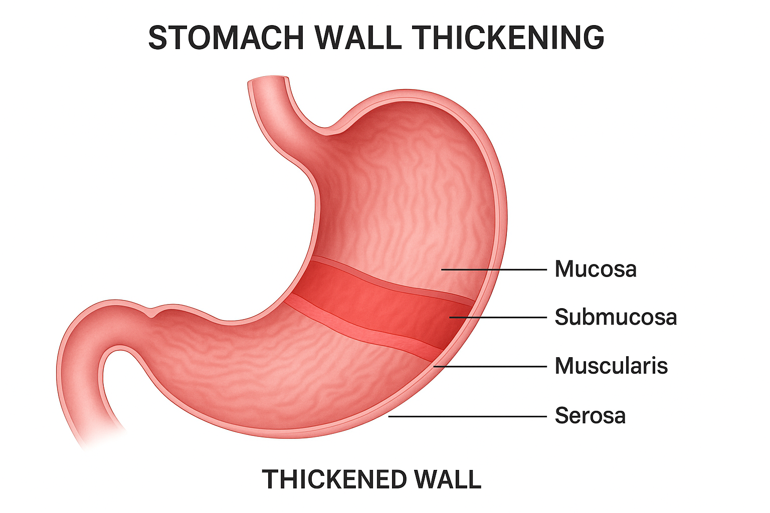 stomach wall