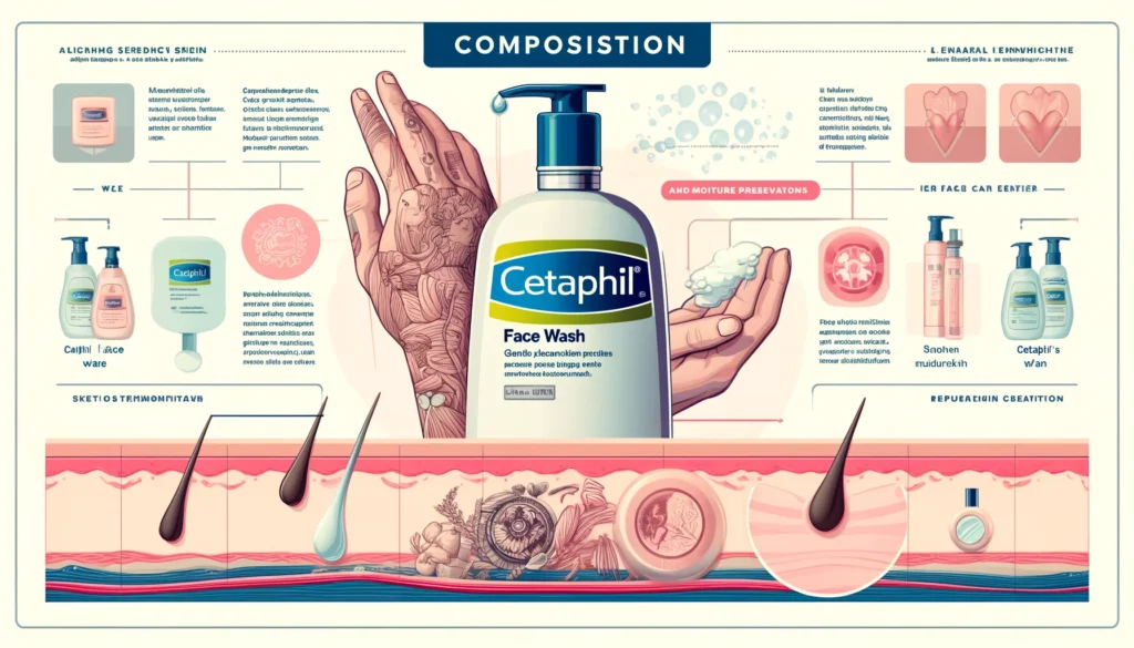 Image illustrating Composition of Cetaphil Face Wash