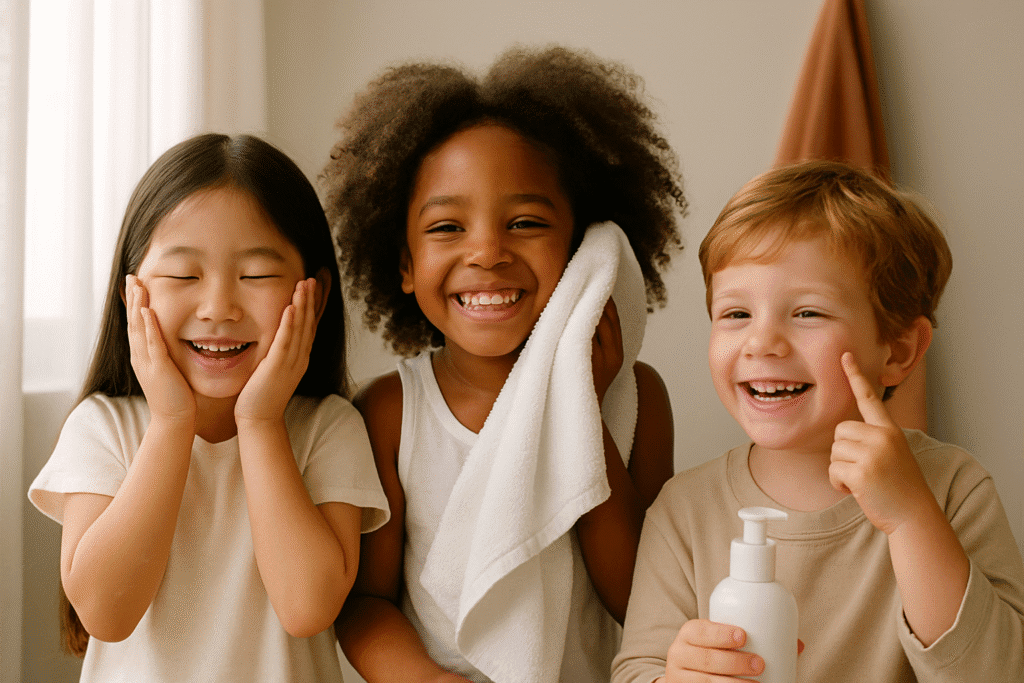 happy, healthy faces
