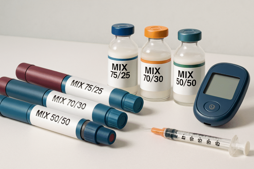 Ready mix Insulin Products