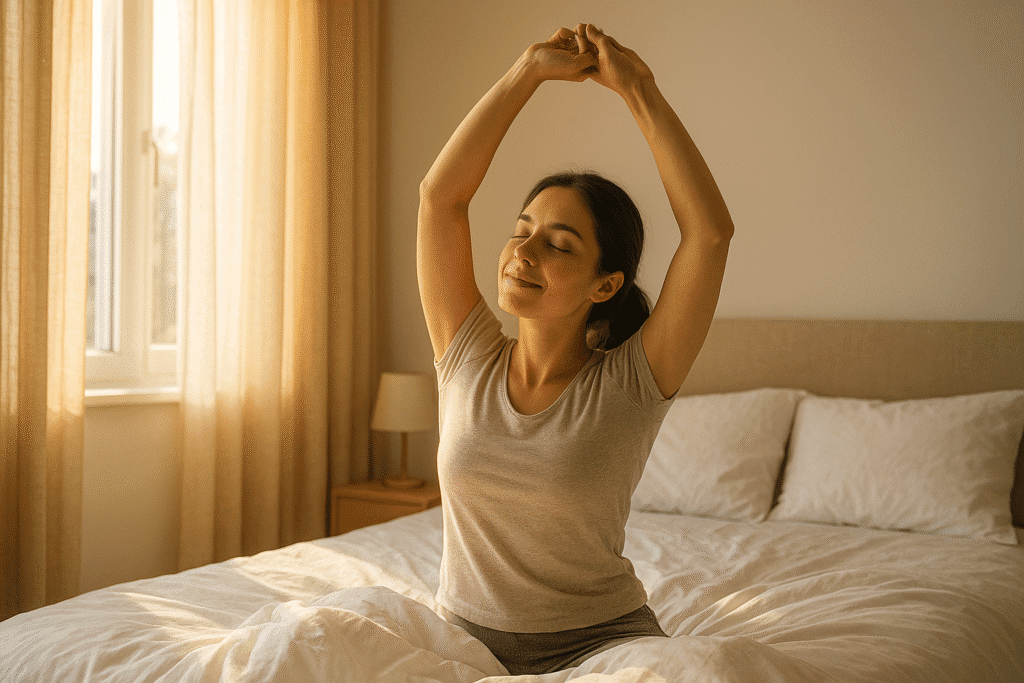 Wake Up Flexibility with These Morning Exercises| HEH 1 Relieves Overnight Stiffness