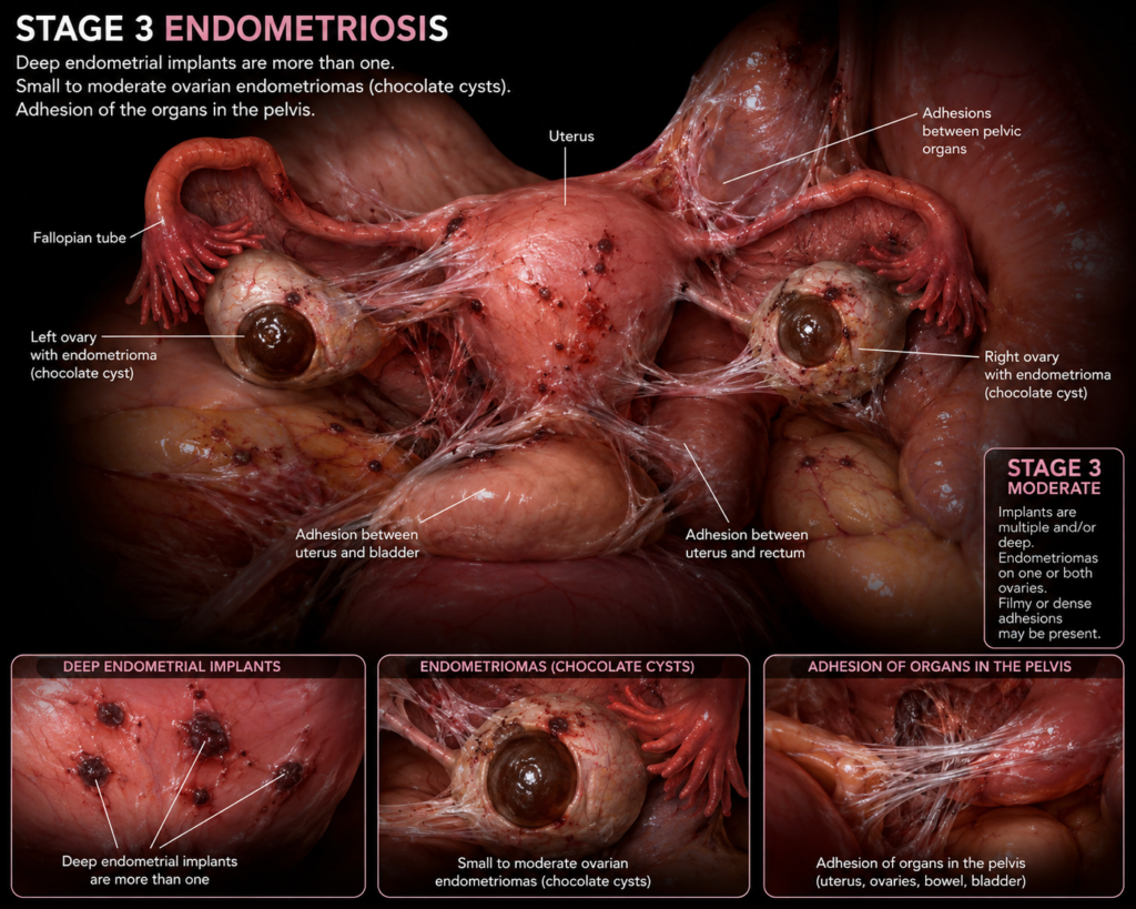 Stage 3 Endometriosis